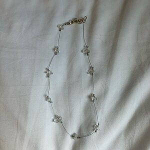 Handmade crystal choker
